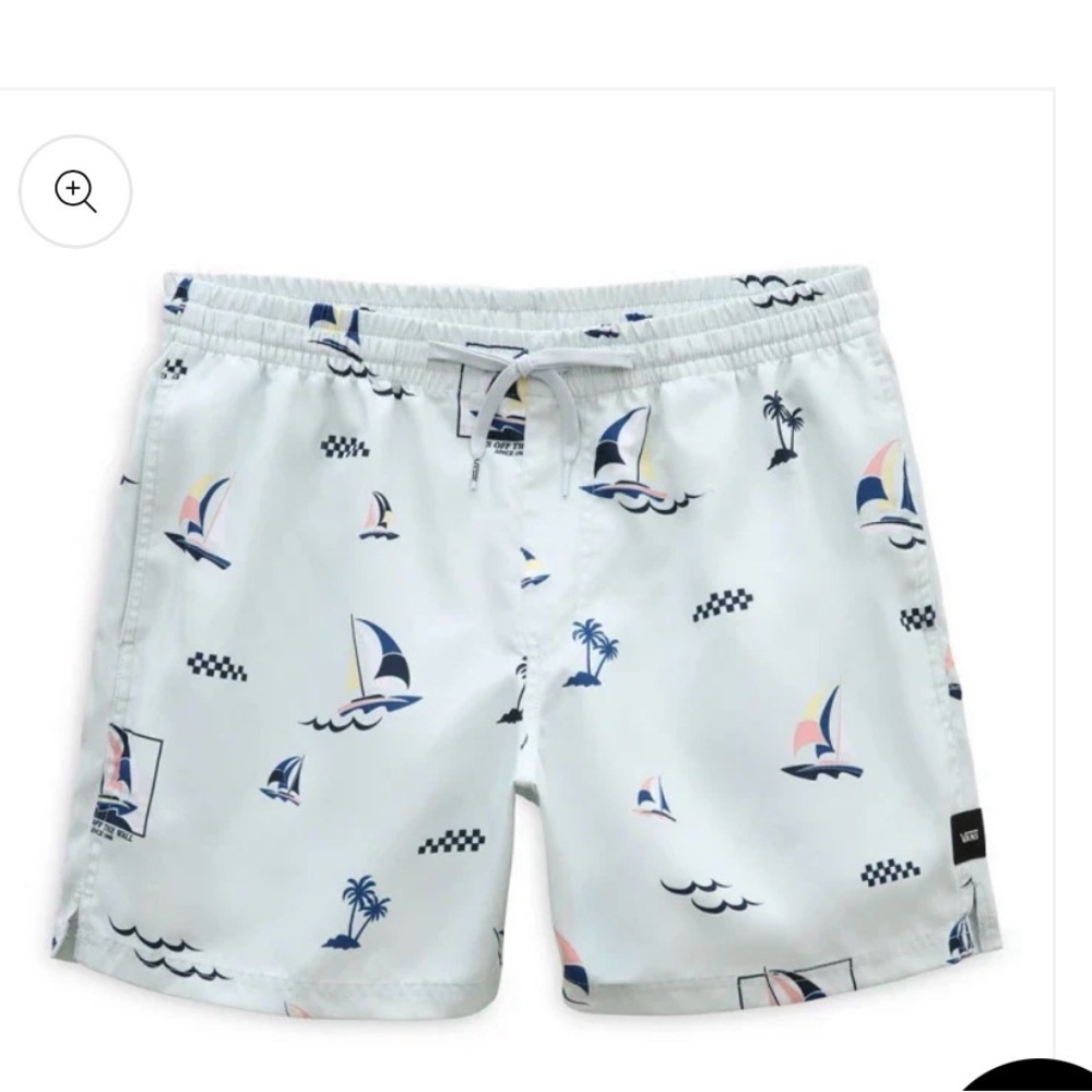 Vans boys large mixed volley 11 swimsuit
